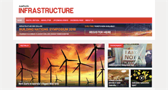 Desktop Screenshot of infrastructurenews.co.nz